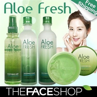 Xịt Khoáng Lô Hội The Face Shop Aloe Fresh Soothing