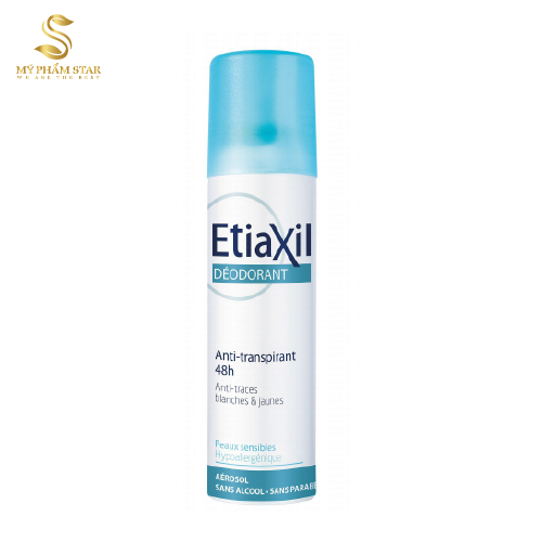 Xịt Nách Etiaxil Deodorant Anti traces blanches & jaunes